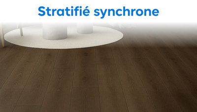 Illustration d'un stratifié d'aspect syncrone ou en relief