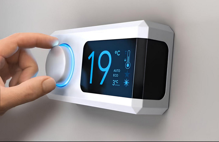 Exemple de thermostat mural