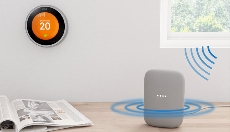 Fonctionnement d'un thermostat sur un réseau domotique