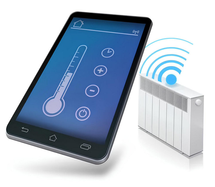 Thermostat de radiateur piloté par un smartphone