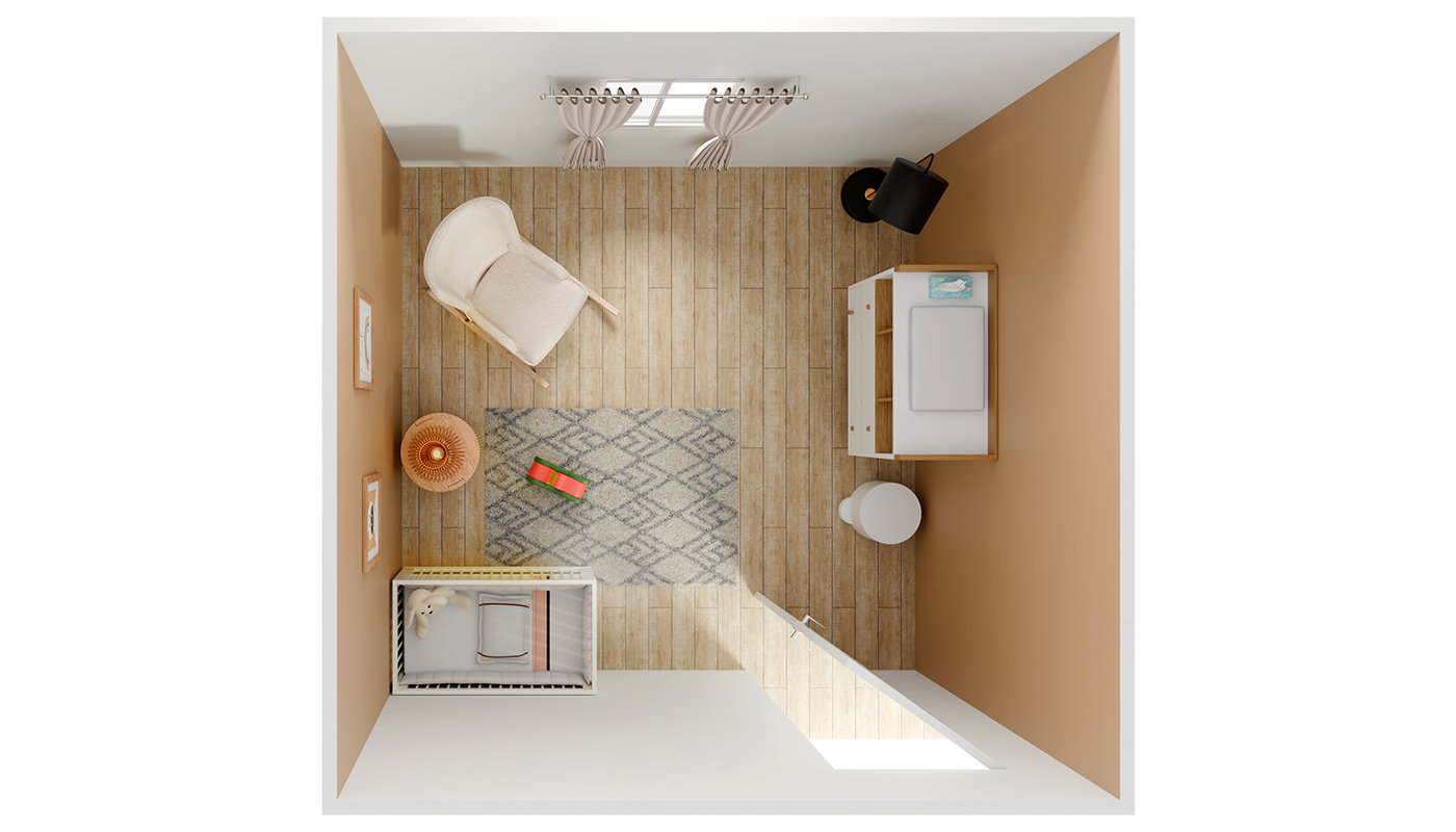 La chambre de moyenne surface