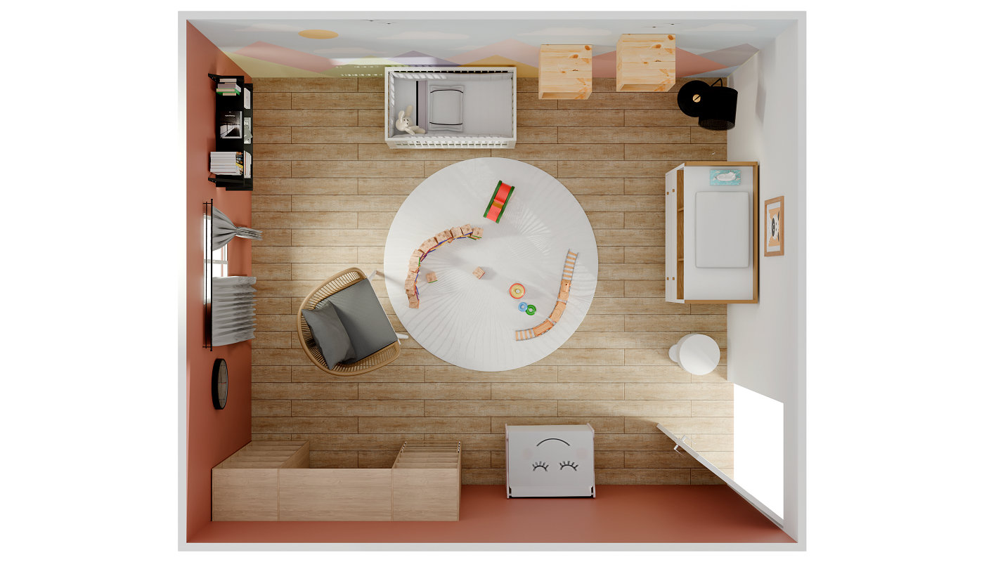 La chambre de grande surface