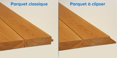 Image de Parquet à clipser ou parquet à coller ?