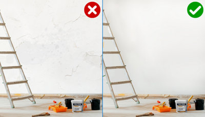 Schéma d'un mur bien préparé