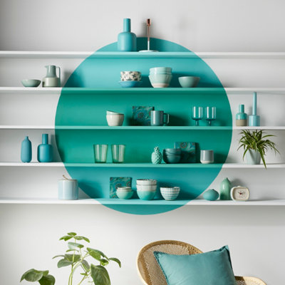 Une forme en cercle très design dans un intérieur moderne