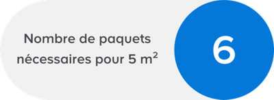 En multipliant la hauteur par la largeur, le simulateur obtiendra la surface en m².