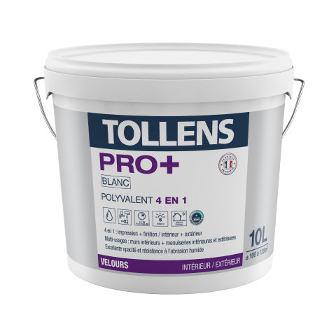 Peinture blanche multi-supports professionnelle