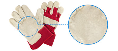 Gants de manutentionnaires en cuir