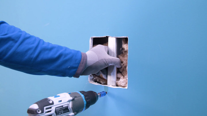 Comment réparer un trou dans un mur