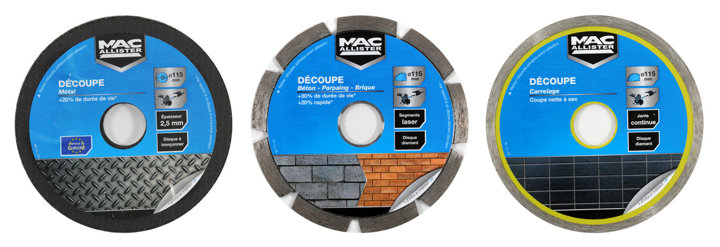 disques multi matériaux