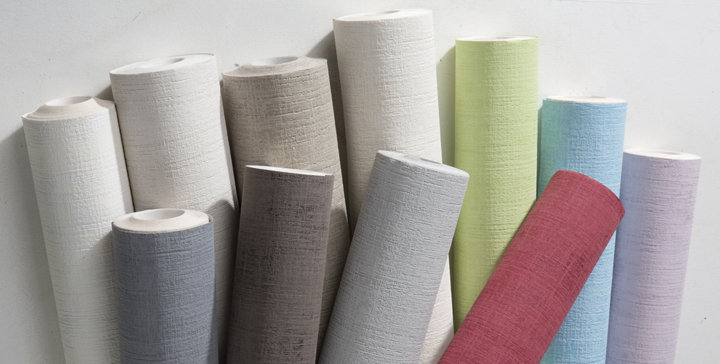 papier peint à grands motifs