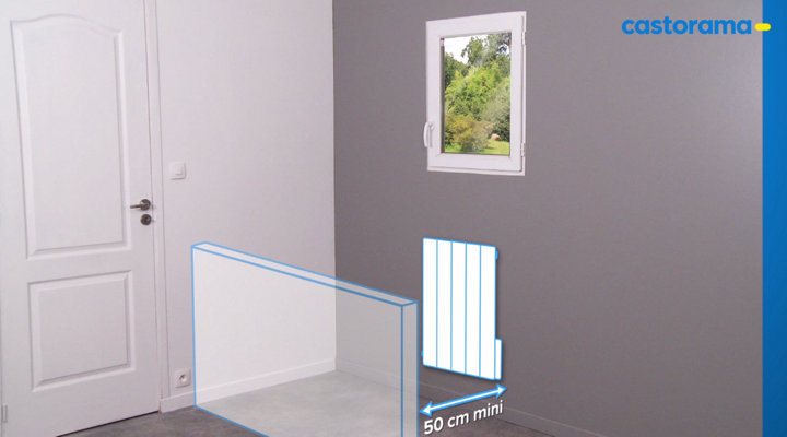 Étape 1 : Positionner le radiateur
