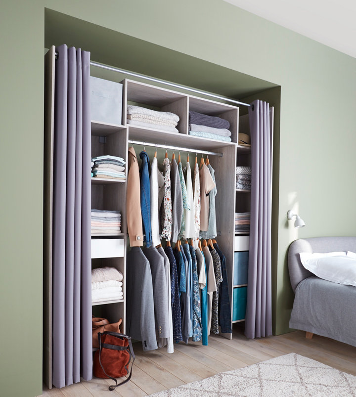 Comment installer un dressing dans une niche