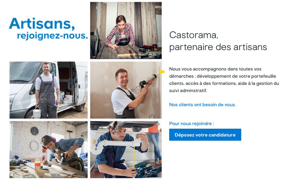 espace artisans et partenaires