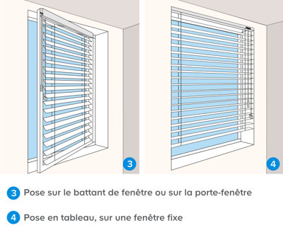 Choisir le type de pose