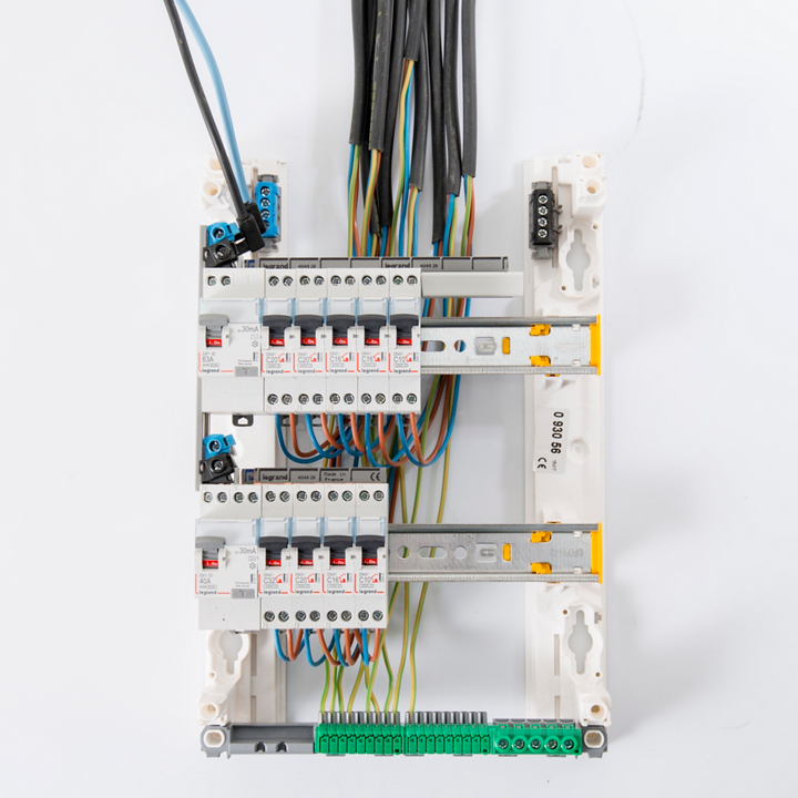 Interrieur tableau électrique