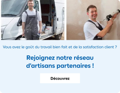 Rejoignez notre réseau d'artisans partenaires !
