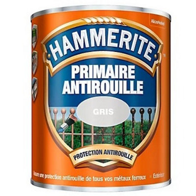 Peinture Solvant Pour Métal Anti-rouille JULIEN, Noir RAL 9005 Brillant, 0.5L - Protection Et Brillance